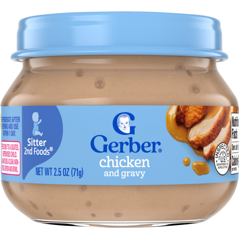 GERBER® 雞肉蓉 71克 (原箱購買) (新舊包裝隨機發送)