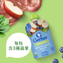 Gerber 嘉寶有機果蓉 - 蘋果•藍莓•菠菜99克 X 6包裝 (1箱)